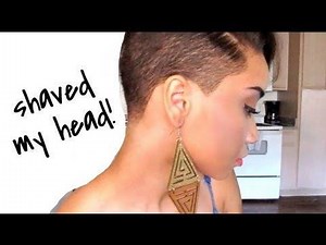 Throwback Thursday! Who remembers when I shaved my head while I was in college? | Raven Elyse TV