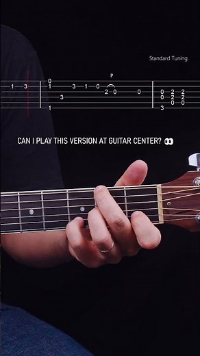 Can I play this version at Guitar Center? 👀