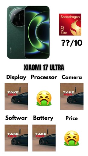 Xiaomi 17 ultra review #shorts #short #smartphone