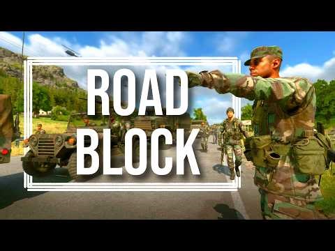 Stopping an Entire Army With Roadblocks… This Got Brutal | Arma Reforger