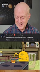 Jake's Bacon-Packed Flapjack Fiesta!😋 #jakethedog #jake #adventuretime #adventuretimeedit #baconpancakes #baconpancake #bacon #pancakes #pancake #fyp #trendingtiktokviral | Kitchen with Fred