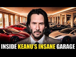 You Won’t Believe What’s Inside Keanu Reeves’ Secret Garage #KeanuReeves #CarCollection #KeanuCars