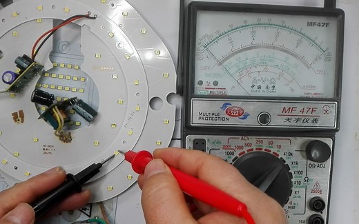 两种万用表测量LED灯珠方法不同，还有电压确定方法，统统告诉你
