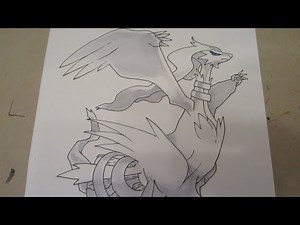 How to draw Pokemon: No.643 Reshiram レシラム