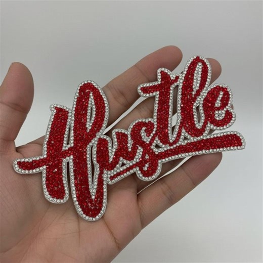 Rhinestone Letter Patch Iron On, Bling Alphabet Patch for Jackets, Custom Sparkle Name Applique, DIY Varsity Style Decals - Etsy