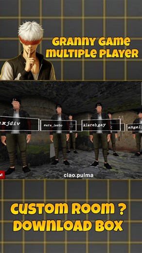 granny multiplayer game ! simple video #granny #shorts