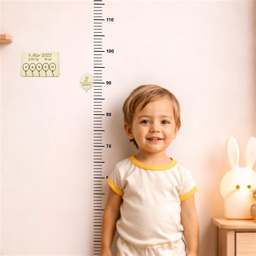 Personalized Growth Chart Height Ruler Wall Decal With Name Birth Details Kids Wall Sticker Milestone Tracker Nursery Measurement Chart - Etsy Australia