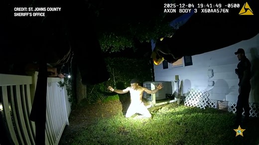 VIDEO: St. Augustine man arrested after double shooting, Florida deputies say