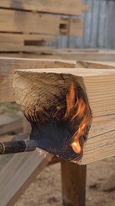 18K views · 220 reactions | Wood is more fire resistant than steel Interestingly, heavy timber and mass timber are more fire resistant than steal and concrete construction. Steel has an inherently poor FRR, while heavy timber and mass timber have inherently high FRR. Here's why. #timberframe#timberframing#woodworking#woodwork#woodworker#carpentrywork#carpenter#carpentrytips | Appalachian Wood Homestead | Facebook