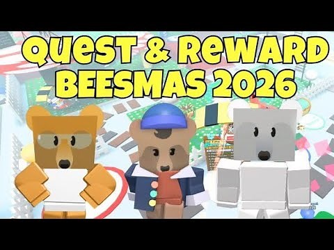 BEESMAS 2025-2026 UPDATE | POLAR, SCIENCE & DAPPER BEAR QUEST & REWARD *GUIDE* ROBLOX