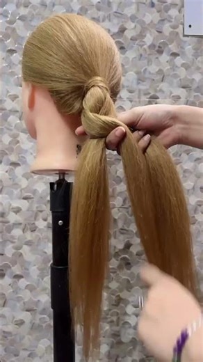 How to make a 3 strand braid | Easy everyday braid tutorial for beginners #shorts #hairtutorial