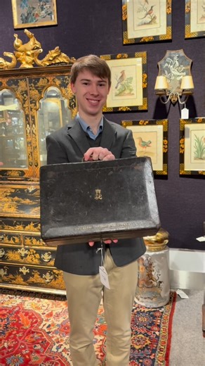 Lewis Walduck | This is a remarkable piece of British political history. A historic despatch box, reputed to have belonged to William Gladstone, will be... | Instagram