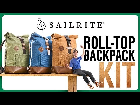 How to Make the Sailrite® Roll-Top Backpack | Full Kit Now Available!