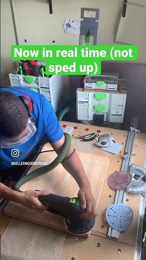 Refinishing an old butcher block to be a coffee table #woodworking