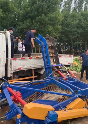 #potato #harvester #agriculture #tractor #farming