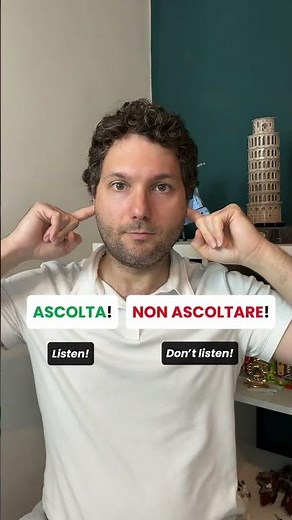 Italian imperative 🫵 🇮🇹 #italianlanguage #italiangrammar #learnitalian #shorts