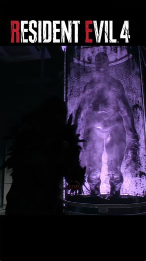 Resident Evil 4 Monster Fight #re4remake #shorts #shortsfeed #leon #capcom