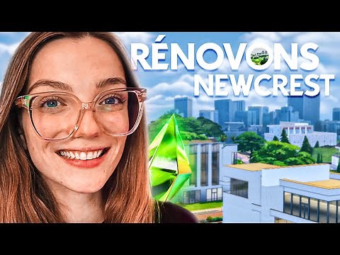 Building in Newcrest! | The Sims 4 🏢