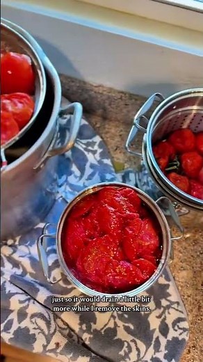 Tomato Peeling without Defrosting Hack