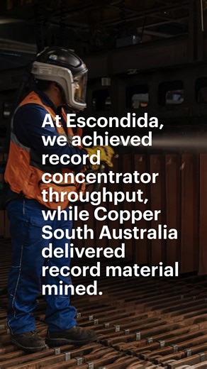 Today, we released our Operational Review for the half-year ended 31 December 2025. We delivered another half of strong performance, achieving new operational records across our copper and iron ore assets. As we head into H2 FY26, we’re building on solid operating momentum and continuing to invest for the decade ahead, supported by a significant copper growth pipeline. Link to learn more in the comments. #BHP #OperationalReview #CopperGrowth | BHP