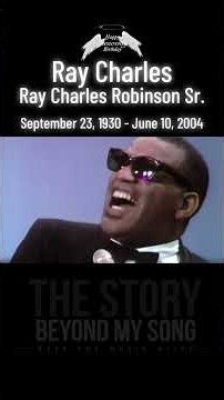 Ray Charles: The Genius Who Saw with His Soul | Honoring Ray Charles #musichistory