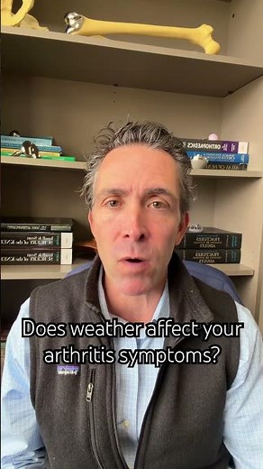 Can weather affect your arthritis symptoms? #orthoconcepts