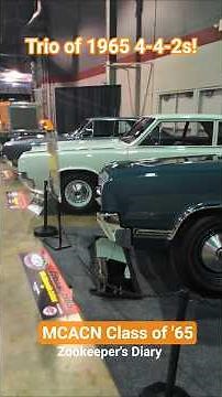 Oldsmobile 442 3 from the Start 1965 Great Restorations MCACN MUSCLE CAR SHOW