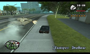 GTA San Andreas Tank Fire 1.21 Mod - GTAinside.com