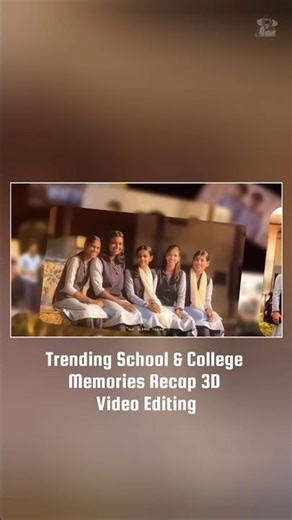 Instagram Trending School & College Memories Recap 3D Video Editing ( Alight Motion Xml )