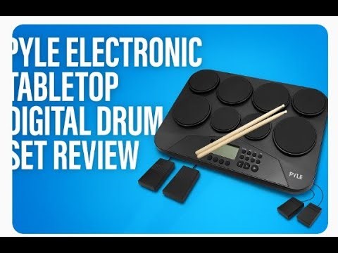 Pyle Electronic Tabletop Digital Drum Set Review | Best Budget Portable Drum Kit?