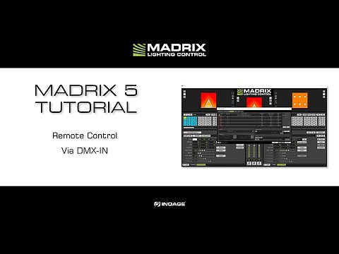 MADRIX 5 Tutorial - Remote Control Via DMX Input