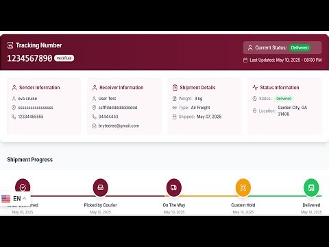 How to Design a Courier & Logistics Website with Live Tracking & Automated Payments (Step-by-Step)