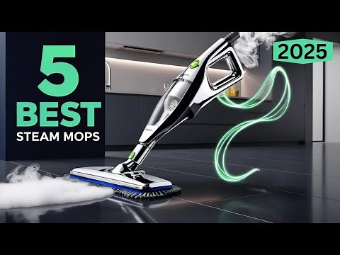 Top 5 Steam Mops in 2025 | Best for Tile, Hardwood & Multi-Surface Cleaning!