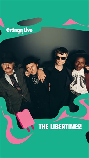 39K views · 446 reactions | The Libertines till Grönan Live 2025!  Det är över 20 år sedan det ikoniska debutalbumet ”Up The Bracket” släpptes, och gruppen började talas om som ”världens bästa band”. Den 28 maj, 20.00, kliver de upp på Gröna Lunds Stora Scen och det kommer bli MÄKTIGT! ️ Med Gröna Kortet har du fri entré heeela sommarsäsongen, inklusive konsertkvällarna!  | Gröna Lund | Facebook