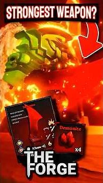 Creating The BEST WEAPON In The Forge?! #theforge #roblox #tako #foryou #viral