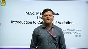 1.Introduction to Calculus of Variation