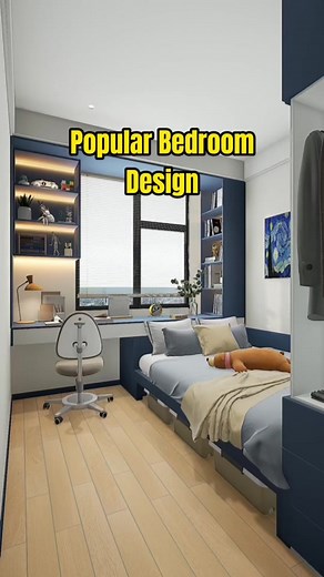 Unlocking style in a 2.7x3m space! Explore the cozy vibes for your own room makeover! ✨🏡 #bedroom #bedroomdesign #home #homedecor #interiordesign #homeimprovement #homecraft #fyp