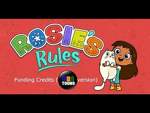 Rosie’s Rules Funding Credits (PBS Toons version)