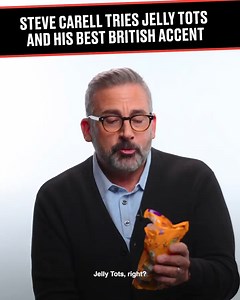 1.2M views · 25K reactions | Steve Carell had the best reaction to trying pork scratchings for the first time and realising what they're made of 濫 | LADbible Entertainment | Facebook