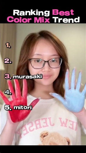 Ranking Top 5 best colour-mix trend