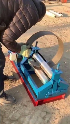 Metal Strip Shaping into Perfect Ring