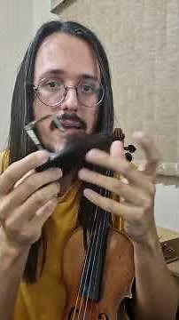 How to replace the chin rest on a violin 🎻 #instrument #violin #musiclesson #tutorial #violin
