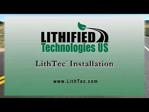 The Sequence of the LithTec™ High-Perfomance Pavement Installation