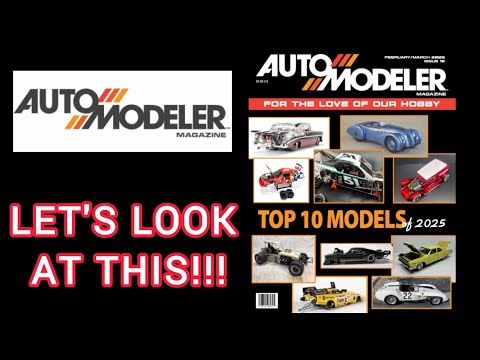 Let's take a look at the newest issue of auto modeler magazine issue 10 2026