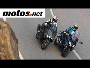 2021 Honda Forza 750 vs. Yamaha TMAX 560 Techmax Scooter Comparison | motos.net