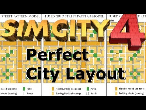 Perfect City Layout (Simcity 4)