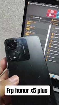 Removing account from Honor X5 Plus #unlocktool #smartphone #honorx5plus #googleaccount