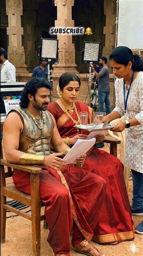 Baahubali Uncut Scene | Behind The Scenes 🎬 #UncutFrames #Baahubali #BehindTheScenes #SouthCinema