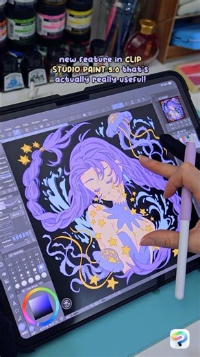 one small change in clip studio paint 5.0 that actually makes a big difference! ✨ #tutorial #drawing