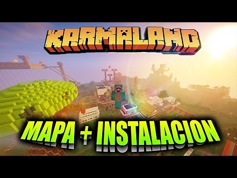 DESCARGAR E INSTALAR MAPA DE KARMALAND 4 ACTUALIZADO PARA MINECRAFT JAVA EDITION!!!